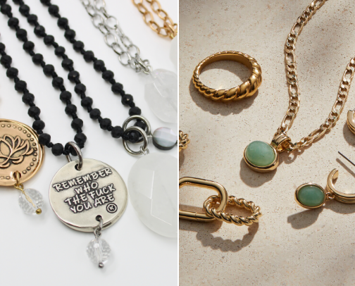 Necklaces, Earrings, Attitude: My Favorite Finishing Touches cover photo collage