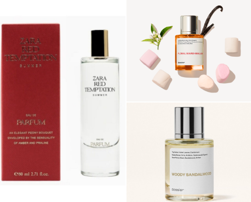 perfume dupes that smell like the real deal💌 cover photo collage