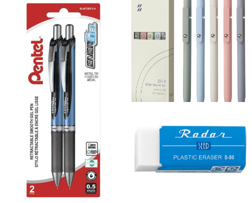 THE best stationary for school cover photo collage