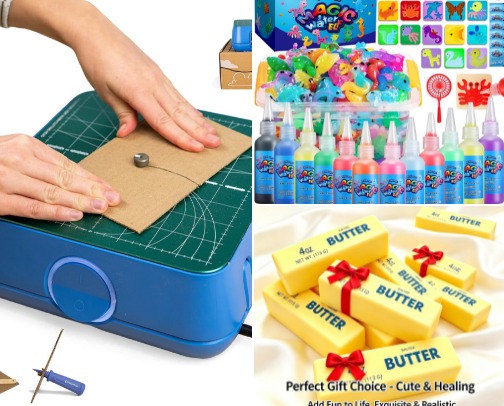 Kid toys cover photo collage
