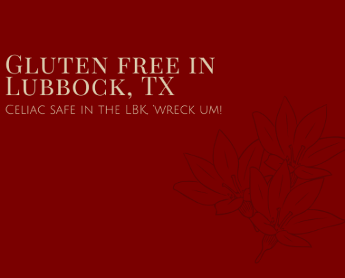Gluten Friendly Places in Lubbock TX! cover photo collage