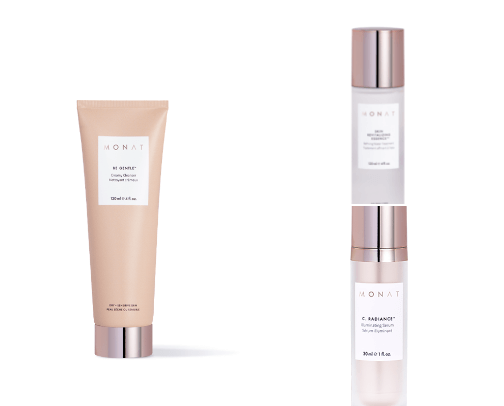Skincare cover photo collage