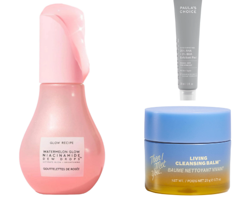 Skin care products for normal skin type 🧖🏻‍♀️ cover photo collage