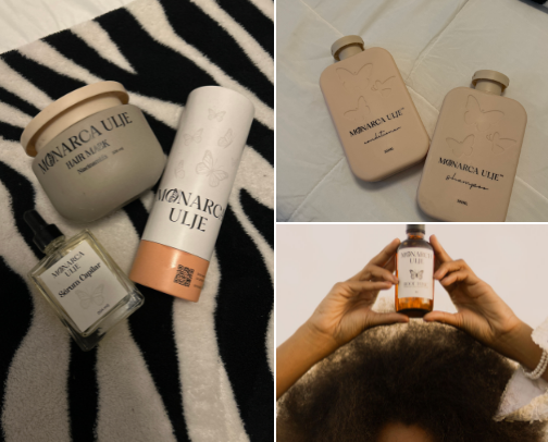 ✨ My Natural Hair Care Routine 🌿💛 cover photo collage