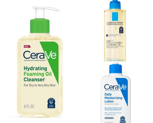 Skincare recs cover photo collage