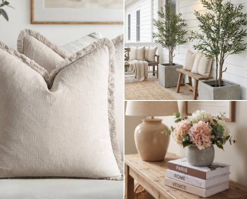 Things that make my home feel expensive cover photo collage
