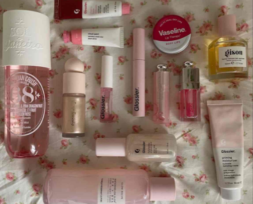 my step-by-step dewy & glowy makeup routine cover photo collage