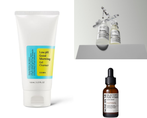 What I Actually Use on My Skin (30+ Glow Routine) cover photo collage