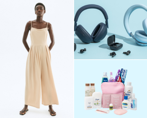 Vacation must haves! cover photo collage