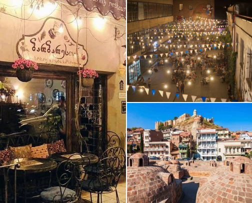Best Places To Visit In Tbilisi🇬🇪 cover photo collage