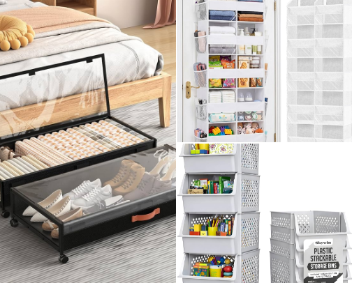 Small Space Organization Essentials That Save So Much Room cover photo collage