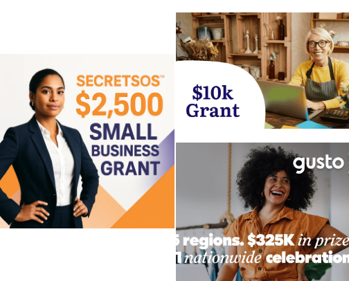 Funding Opportunities for Small Businesses cover photo collage