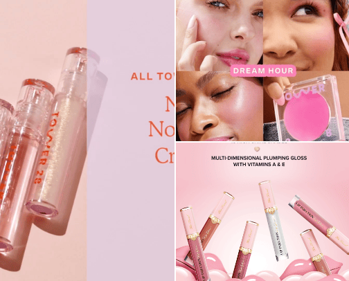 Soft but glam makeup💋 cover photo collage