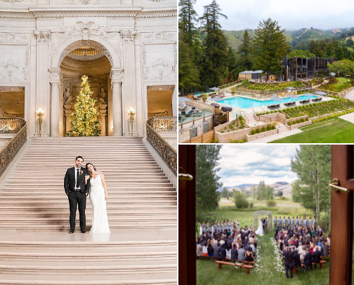 18 Wedding Venues That Are Actually Worth the Hype cover photo collage