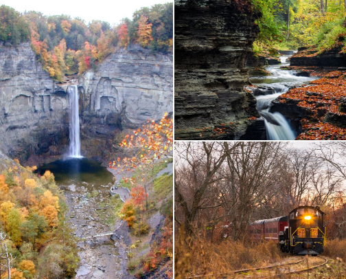 Best Family-Friendly Fall Foliage Spots in Upstate New York: Scenic Drives, Hikes & Fun Activities🍁 cover photo collage