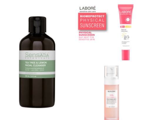 Best Skincare for Postpartum Skin cover photo collage