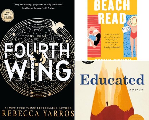 My favorite book recs cover photo collage