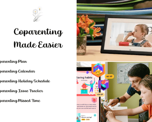 Parenting and Coparenting cover photo collage