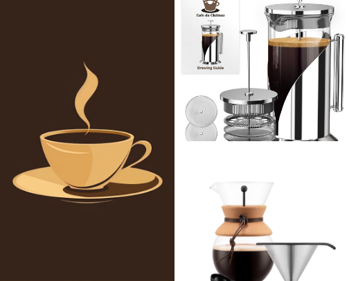 🌅 Morning Coffee Ritual – Chill & Focus cover photo collage
