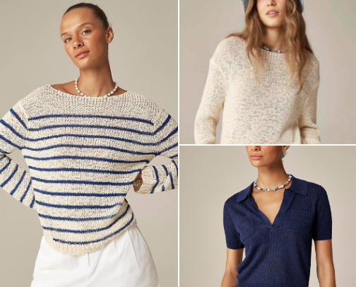 J. Crew Coastal Grandmother/Granddaughter Fashion Finds🐚🦪⚓️🌊 cover photo collage
