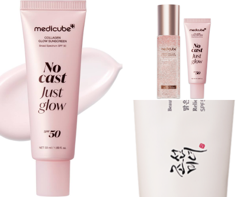 My Favorite Kbeauty Sunscreens cover photo collage