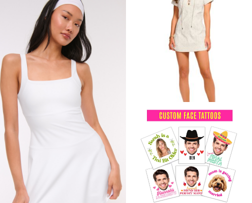 Everything I Wore At My Bachelorette cover photo collage