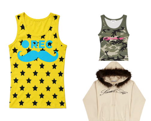 cool girl clothes cover photo collage