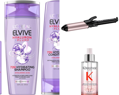 haircare essentials cover photo collage