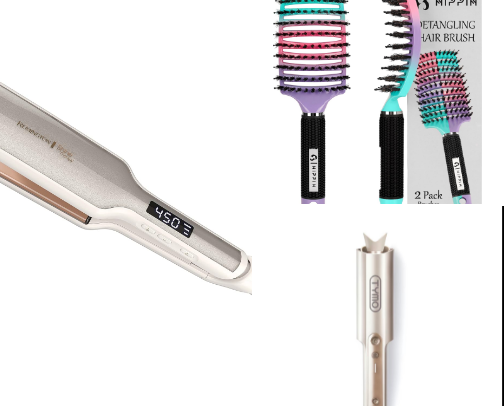 My favorite hair tools and accessories cover photo collage