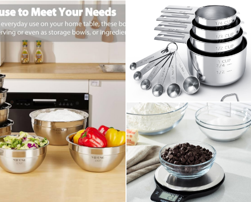 My baking must haves cover photo collage