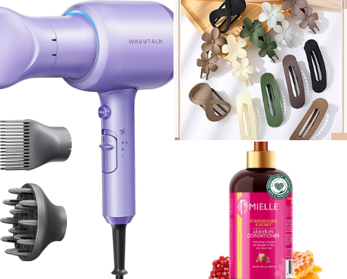 Hair Care Faves cover photo collage