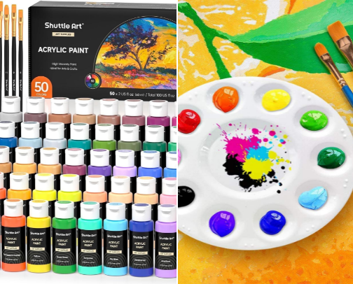 Sip & Paint cover photo collage