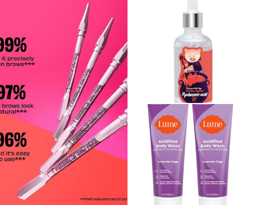 Nerdy Beauty Recs <3 cover photo collage