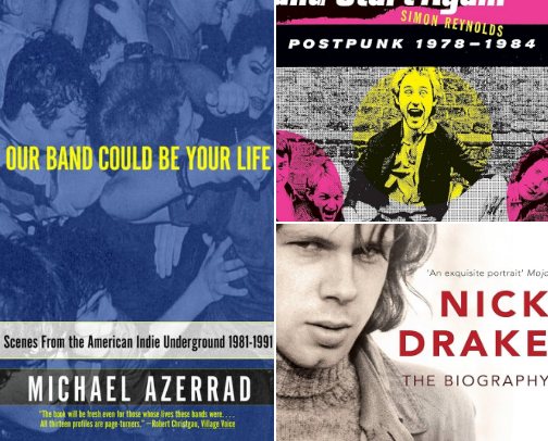 Stellar Music History & Bio Books That Shaped Culture cover photo collage