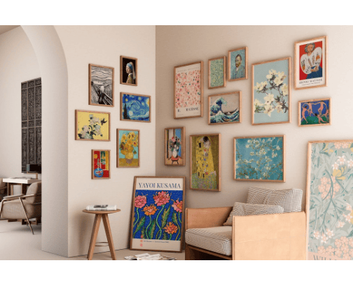 Home decour cover photo collage