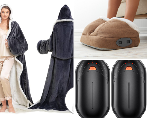 Keep Warm and Cozy During Those Cold Winter Months cover photo collage