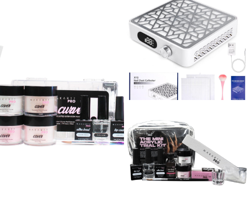 My favorite nail products cover photo collage
