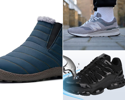 High Fashion For Men : Sneakers for Trendsetters cover photo collage