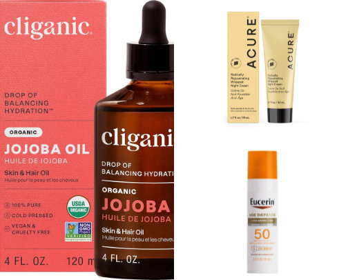 My skincare routine cover photo collage
