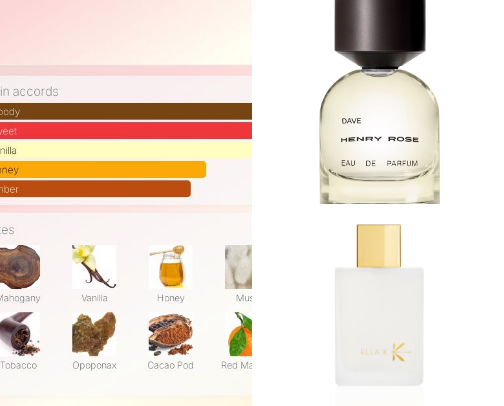 Summer to Fall Perfume cover photo collage