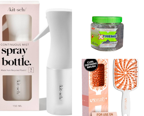 Natural Hair Care cover photo collage