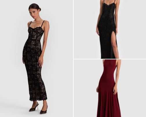 Chic Wedding Guest Dress Ideas (Unique, Flattering & Elevated) cover photo collage