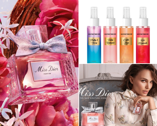 My favorite perfume list🙈🎀 cover photo collage