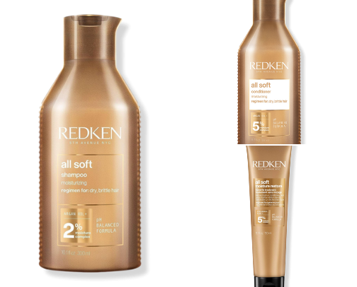 My Hair Care Products cover photo collage