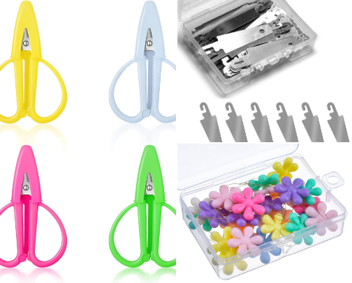 The Beginner Needlepoint Gift Guide: Tools, Kits & Little Luxuries cover photo collage