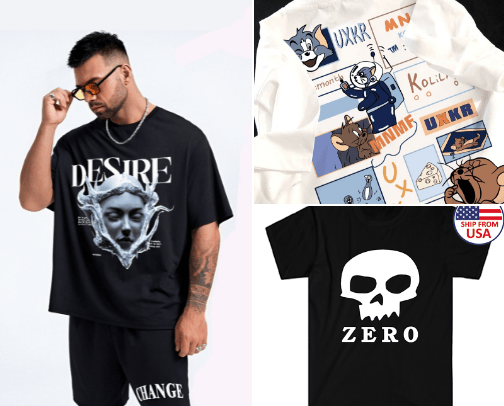 Tshirt santai yang nyaman dipakai cover photo collage