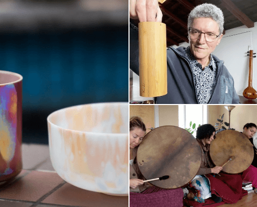 Sound Healing & Vibrational Therapy cover photo collage