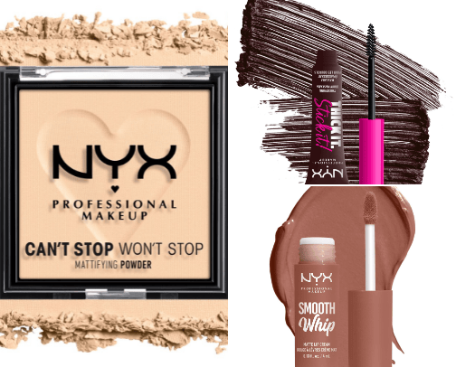 NYX Cosmetics cover photo collage
