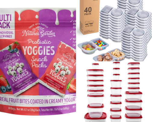 Snack Time, Anytime! cover photo collage