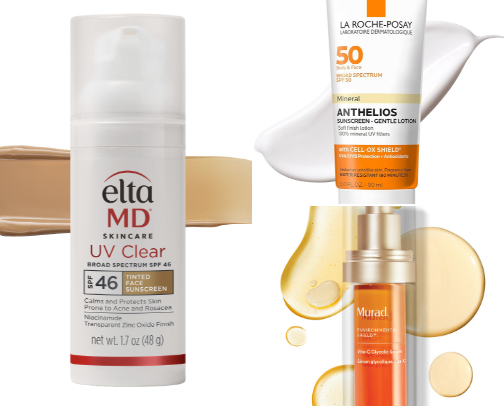 Summer Skincare That Genuinely Saved My Sensitive Skin Last Summer ☀️ cover photo collage